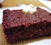 Chocolate brownie recipe with beets