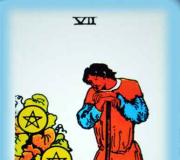 Seven of Coins: Tarot card meaning