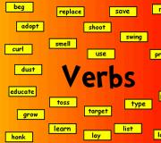 Forms of verbs in English So how to determine whether a verb is regular or not
