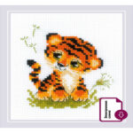 Набор для вышивания Риолис 1995 Крошка Тигр, 13*16 см  (Где цена лучше?)