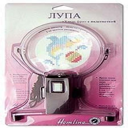 Лупа с подсветкой Hemline  (Где цена лучше?)