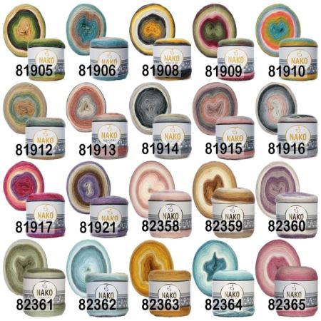 Пряжа Nako Angora Luks Color (Где цена лучше?)