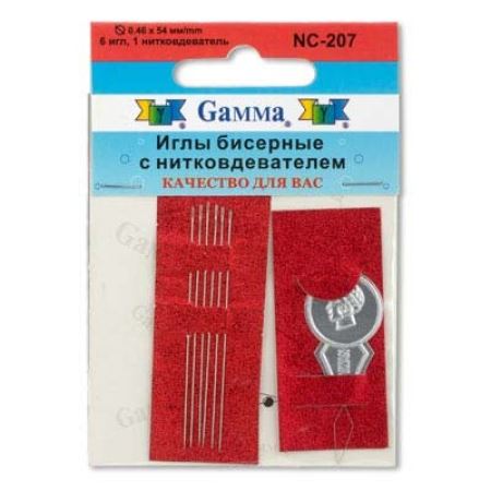 ИГЛЫ БИСЕРНЫЕ NC-207 GAMMA  (Где цена лучше?)
