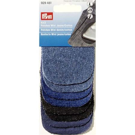 ЗАПЛАТКИ MINI ДЖИНС ХЛОПОК 8X6 СМ PRYM (Где цена лучше?)