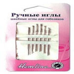 Иглы ручные N26 гобеленовые Hemline  (Где цена лучше?)