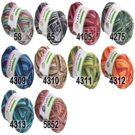 Пряжа LadyYarn Comfy  (Где цена лучше?)