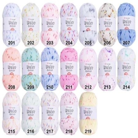Пряжа YarnArt Baby Color  (Где цена лучше?)