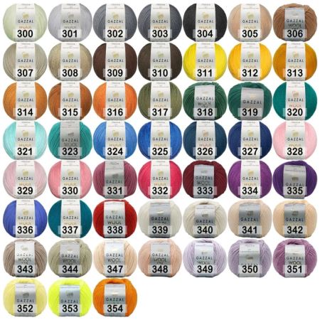 Пряжа Gazzal Wool 175  (Где цена лучше?)