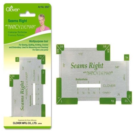 Линейка Seams Right Clover  (Где цена лучше?)