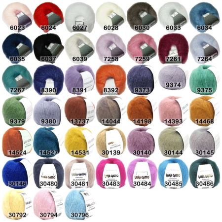 Пряжа Lana Gatto Silk Mohair (Где цена лучше?)