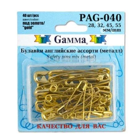 БУЛАВКИ PAG-040 АНГЛИЙСКИЕ АССОРТИ GAMMA  (Где цена лучше?)