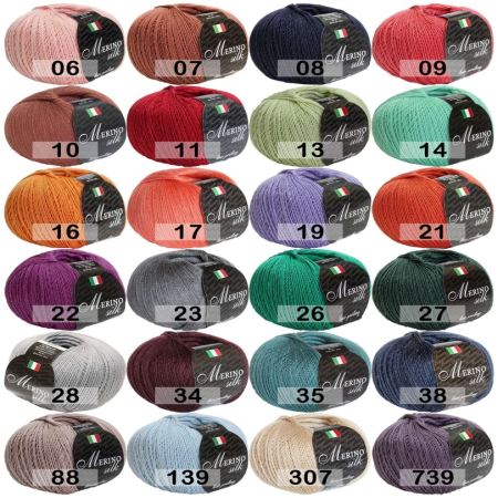 Пряжа Сеам Merino Silk 50 (Где цена лучше?)