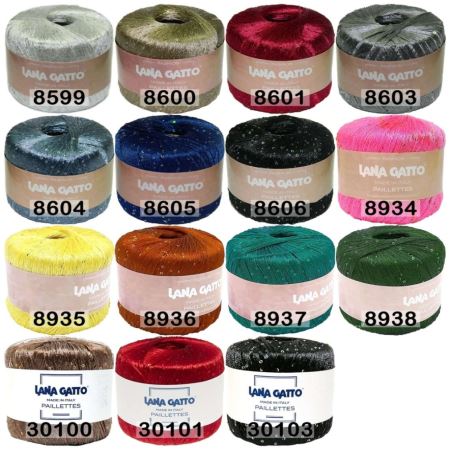 Пряжа Lana Gatto Paillettes Lg (Где цена лучше?)