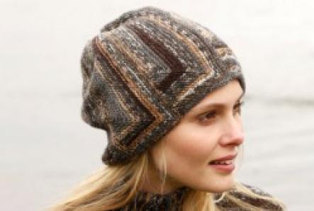 Crochet hats and scarves